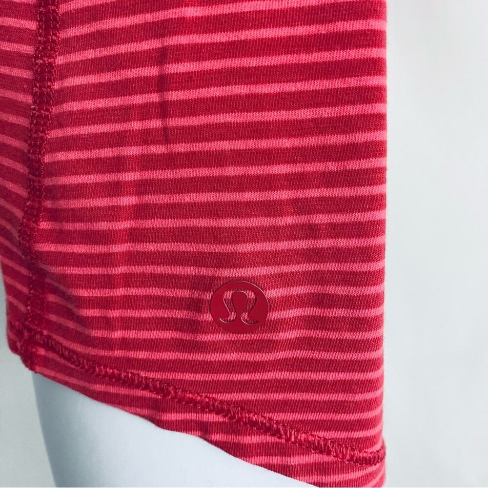 Lululemon Striped Racerback Tank Top Size 2 - Picture 9 of 11